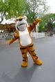 Toby the Tiger on Main Street, 2016.