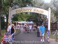 County Fair archway sign in 1997.